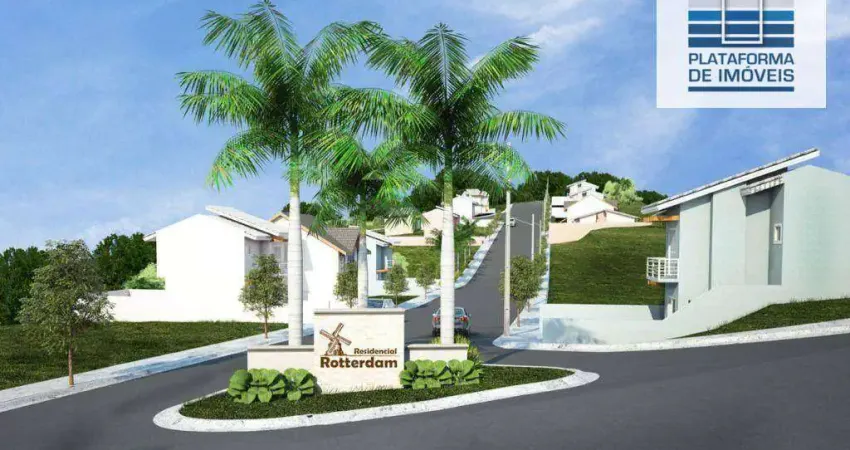 Terreno à venda, 164 m² por r$ 188.600,00 - residencial rotterdam - bragança paulista/sp