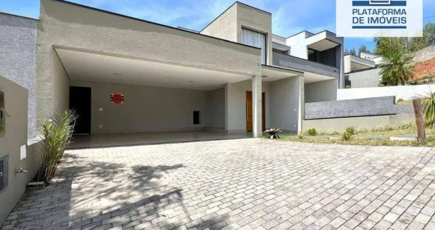 Casa com 3 dormitórios para alugar, 227 m² por r$ 9.500,00/mês - condomínio residencial euroville ii - bragança paulista/sp