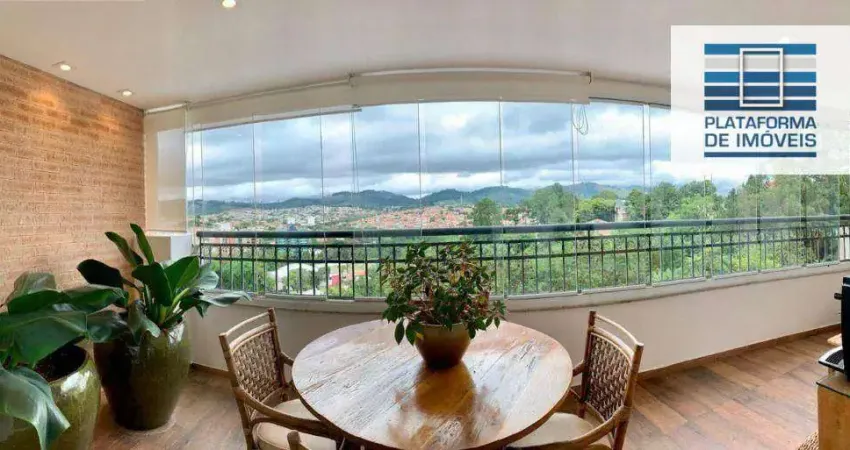 Apartamento com 3 dormitórios à venda, 181 m² por r$ 1.650.000,00 - jardim nova bragança - bragança paulista/sp