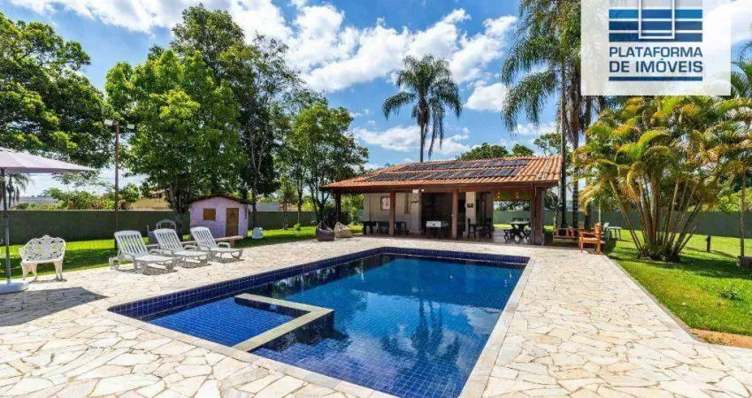 Chácara com 3 dormitórios à venda por r$ 2.190.000,00 - mãe dos homens - bragança paulista/sp