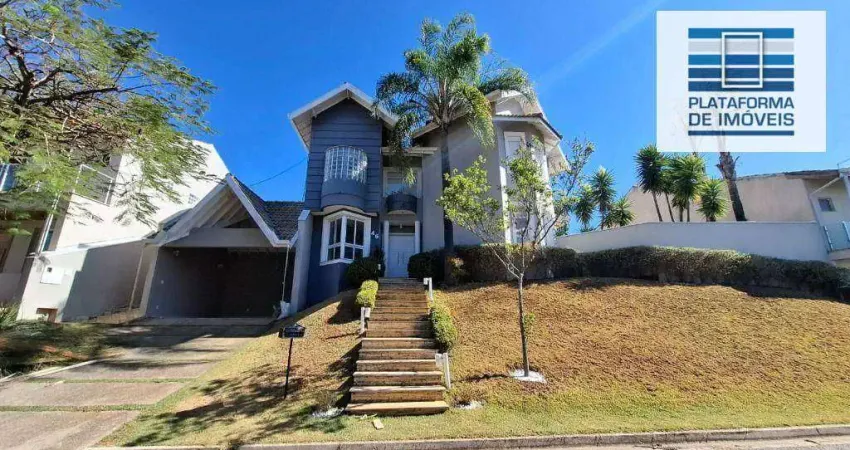 Casa com 4 dormitórios à venda, 500 m² por r$ 2.500.000,00 - condomínio residencial euroville - bragança paulista/sp