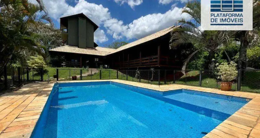 Casa com 4 dormitórios, 450 m² - venda por r$ 2.850.000,00 ou aluguel por r$ 12.000,00/mês - condomínio jardim das palmeiras - bragança paulista/sp