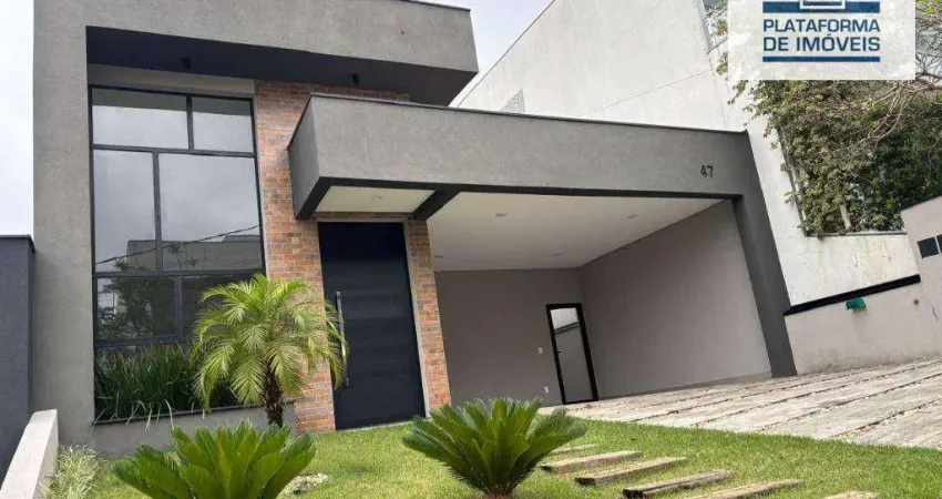 Casa com 3 dormitórios à venda, 181 m² por r$ 1.590.000,00 - condomínio residencial euroville ii - bragança paulista/sp