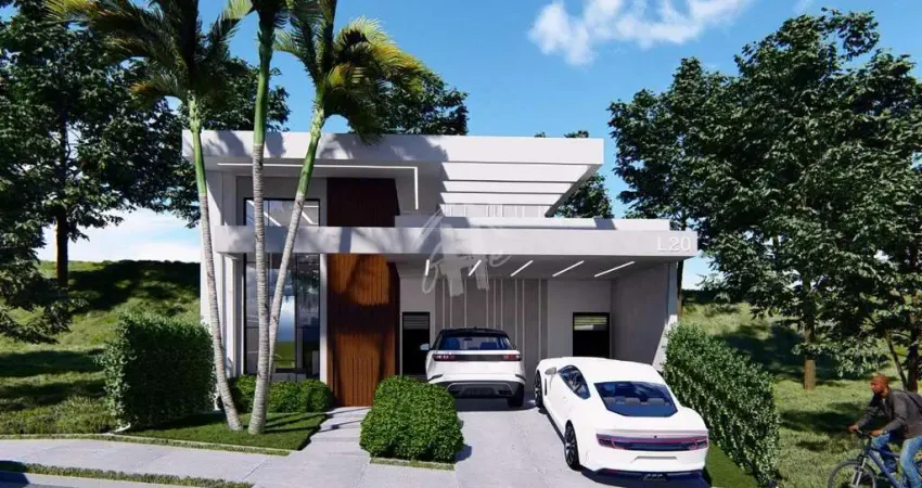 Casa térrea em fase de construção à venda no residencial lago azul - jundiaí - sp