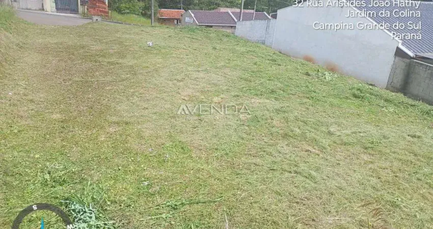 Terreno à venda na Avenida João De Assunção, 372, Jardim Colina, Campina Grande do Sul