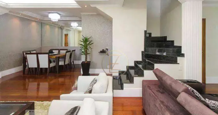 Cobertura com 4 dormitórios à venda, 324 m² por r$ 2.300.000,00 - tatuapé - são paulo/sp