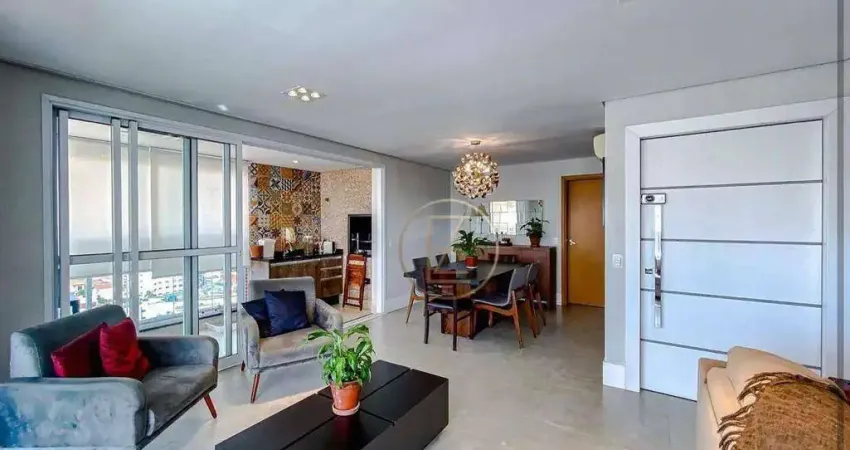 Apartamento com 3 dormitórios à venda, 153 m² por r$ 2.190.000 - vila regente feijó - são paulo/sp