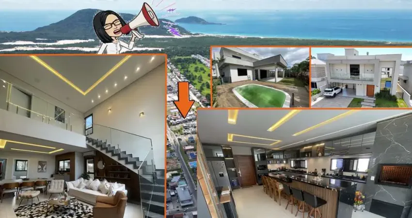 Casa para Venda em Florianópolis, Rio Vermelho, 4 dormitórios, 3 suítes, 4 banheiros, 4 vagas