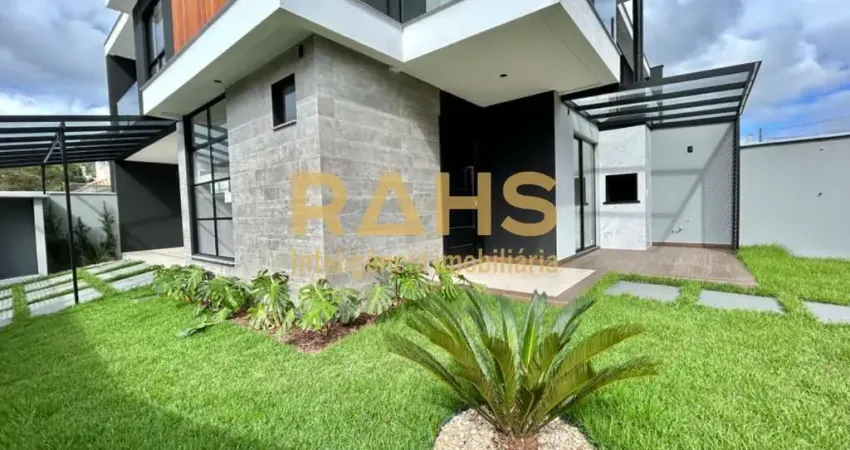 Sobrado de esquina Alto padrão a venda com 151,93 m² de área construída, 2 suítes e 1 quarto a venda no melhor do Bairro Saguaçú