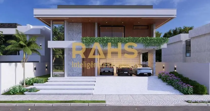 Casa com 4 quartos à venda no condomínio Royal Garden, Pirabeiraba - Joinville
