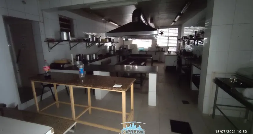 Código 4572 - aluga loja no bairro iguaçu, 250m², escritório, cozinha, salão, 03 banheiros, 02 ar condicionado, coifa