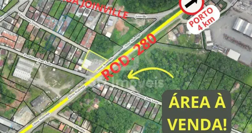 Terreno 8.000m²-Porto- Rocio Grande- São Francisco do Sul,SC