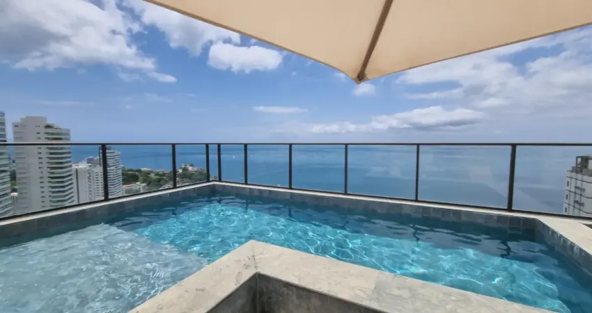 Apto novo a venda com 3 suites,varandão 155m² na ladeira da barra