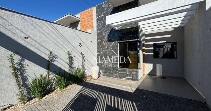 Casa com 3 Quartos sendo 1 Suíte e Espaço Gourmet Região Leste para alugar, 75 m² por R$ 2.700/mês - Jardim Montecatini - Londrina/PR