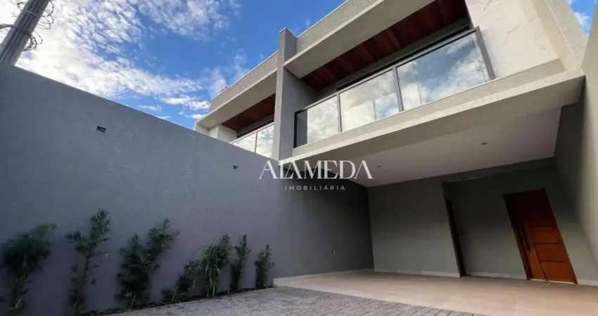 Casa com 2 Quartos Recém Construída à venda, 110 m² por R$ 450.000 - Abussafe - Londrina/PR