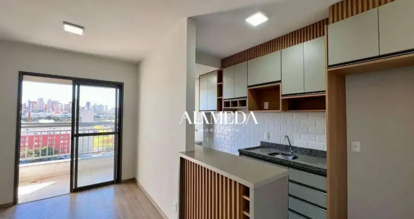 Apartamento com 2 dormitórios para alugar, 51 m² por r$ 2.201,00/mês - centro - londrina/pr