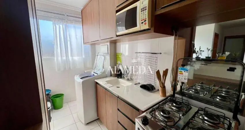Apartamento com 2 Quartos Mobiliado para alugar, 47 m² por R$1.950,00 - JD Acqua Ville - Londrina/PR