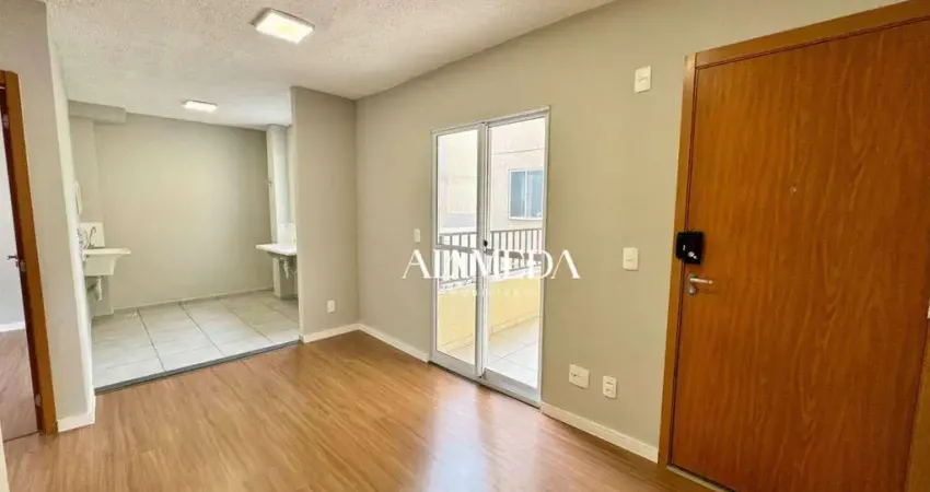 Apartamento 2 dormitórios (sacada com churrasqueira) – novo, acquaville, londrina – r$ 210.000