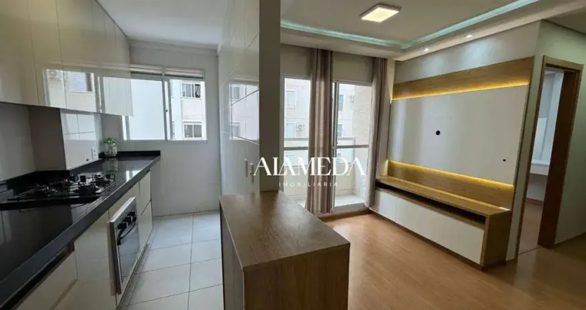 Apartamento completo em armários com 2 quartos para alugar, 48 m² por r$ 2.200/mês - gleba palhano - londrina/pr