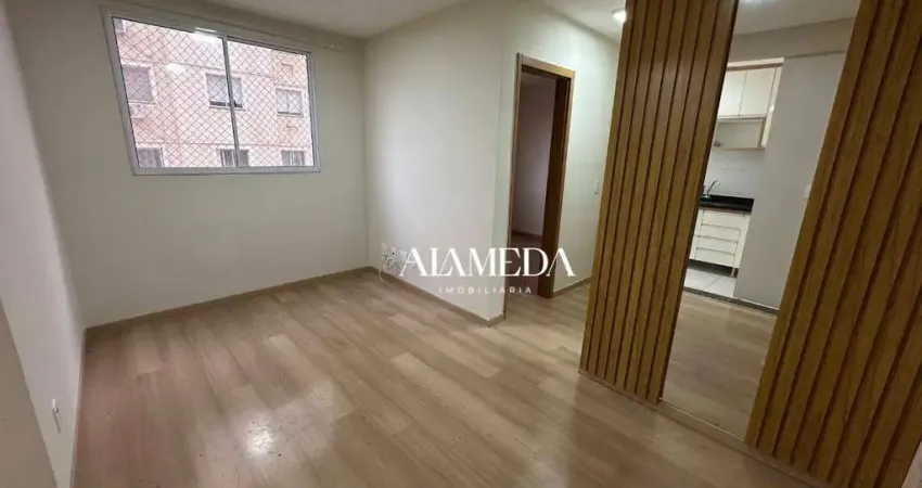 Apartamento com 2 quartos armário na cozinha próximo utfpr região leste para alugar, acquaville - londrina/pr