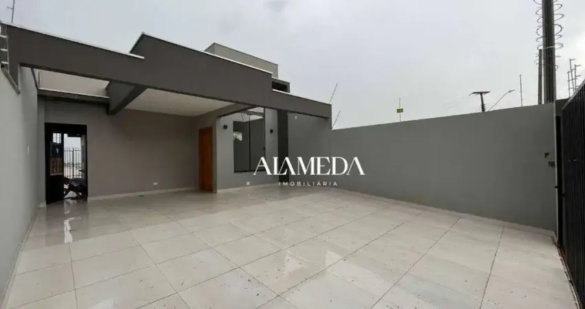 Casa com 3 quartos sendo 1 suíte para alugar r$ 2.500/mês - columbia - londrina/pr