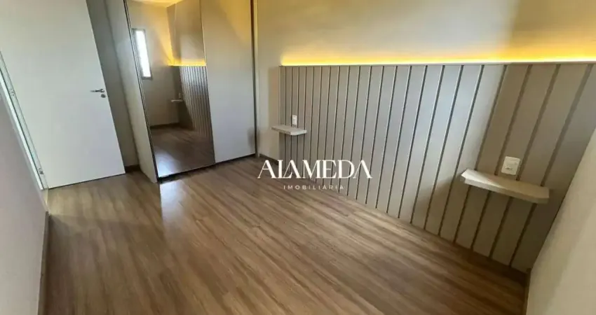 Apartamento com armários e 2 quartos para alugar, 51 m² por r$ 2.490/mês - gleba fazenda palhano - londrina/pr