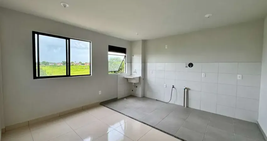 Apartamento com 2 quartos nunca habitado para alugar, 42 m² por r$ 800/mês - ernani moura lima - londrina/pr
