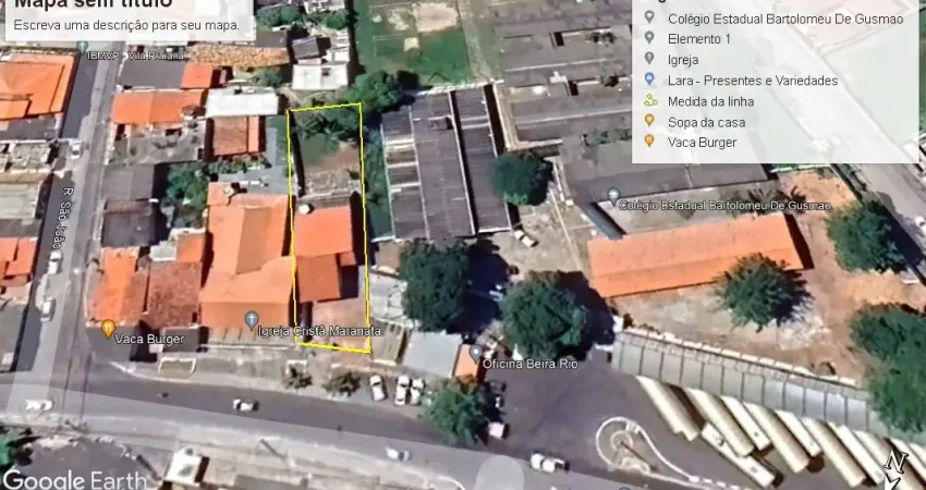 Terreno à venda na Avenida Brigadeiro Mário Epinghaus, Centro, Lauro de Freitas