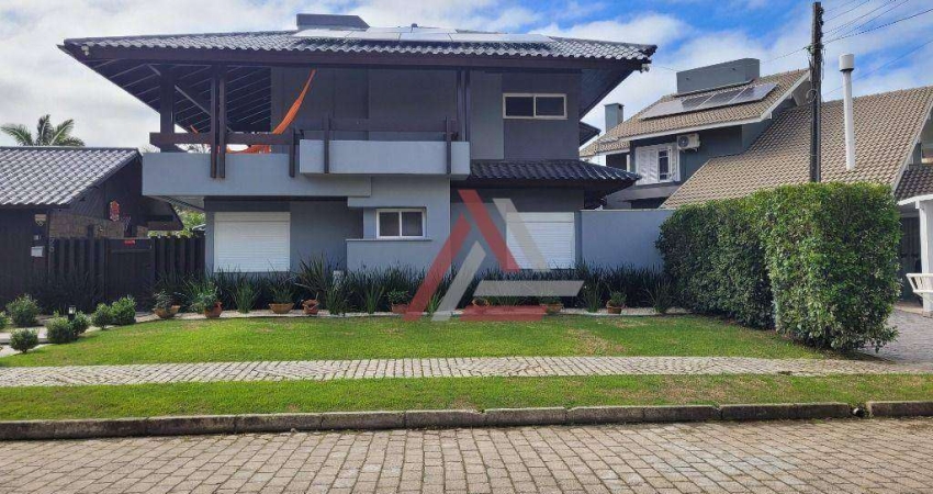 Casa com 5 quartos à venda, 275 m² por R$ 7.900.000 - Jurerê Internacional - Florianópolis/SC
