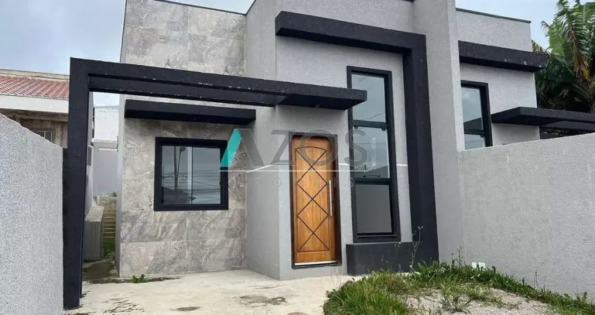 Casas com 03 dormitórios a venda no bairro guarani em colombo por r$395.000,00