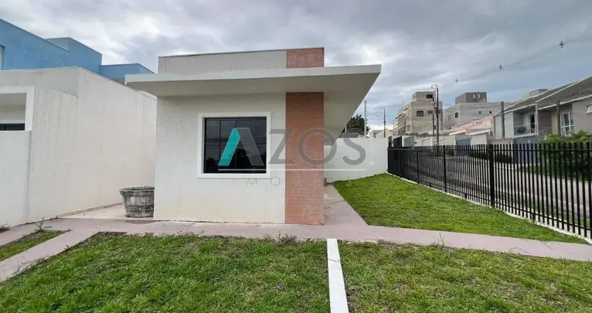 Casa de esquina com 03 dormitórios localizada no atuba em curitiba por r$ 450.000,00