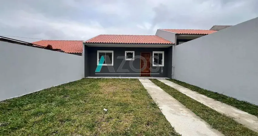 Casas de frente para a rua com 03 dormitórios no campo pequeno em colombo por r$369.990,00