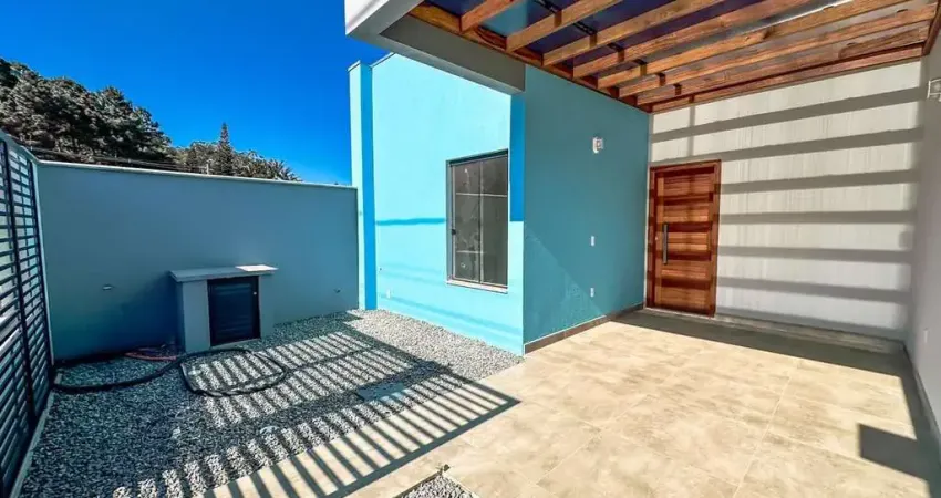 Casa com 2 dormitórios à venda, 50 m² por r$ 370.000,00 - nossa senhora de fatima - penha/sc