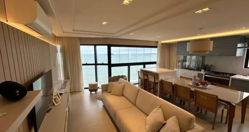 Apartamento frente mar com 3 suítes à venda, 137 m² por r$ 4.100.000 - centro - balneário piçarras/sc