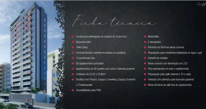 Apartamento 2/4 Armação