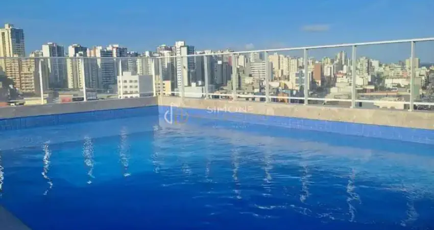 Apartamento 1/4 mobiliado no smart pituba – andar alto, vista mar