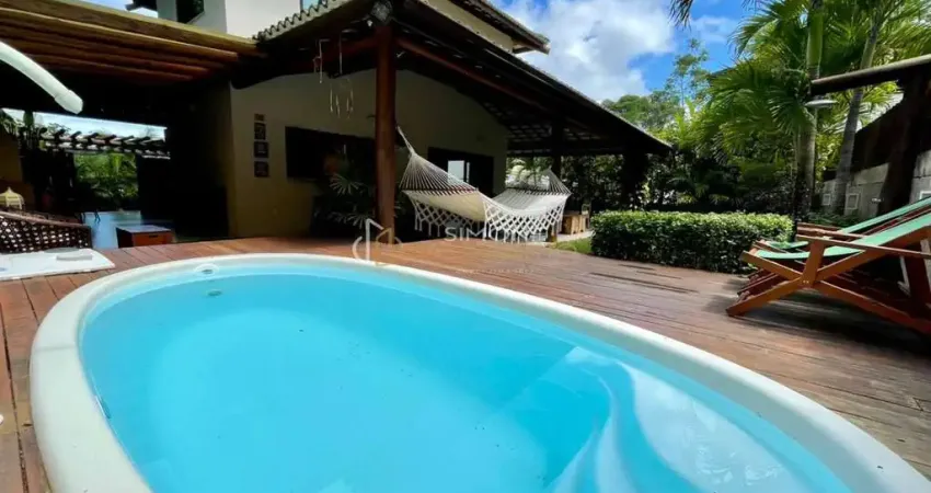 Casa de condomínio 4/4 e 3 suítes piscina privativa porteira fechada reserva sapiranga açu da torre