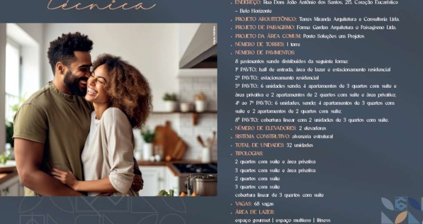 Apartamento com 3 quartos à venda em Belo Horizonte