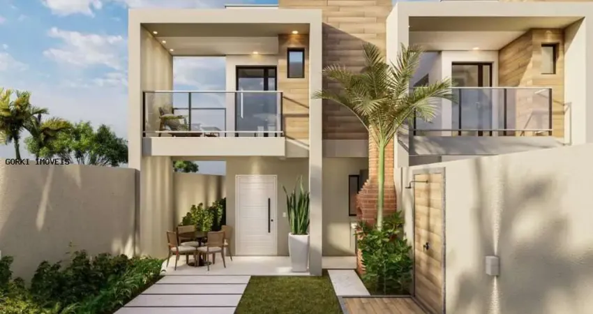 Casa Duplex para Venda em Itaitinga, Pedra, 3 dormitórios, 1 suíte, 3 banheiros, 2 vagas