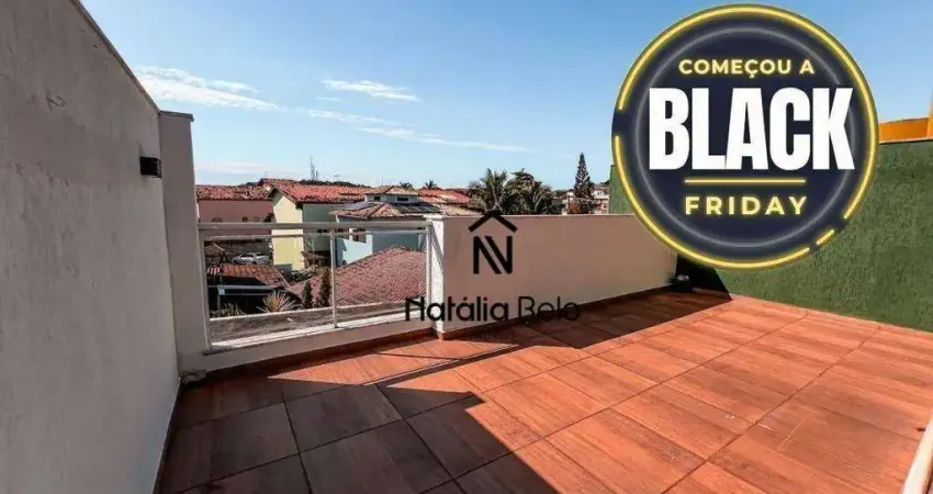 Triplex com área gourmet em localização nobre - rio das ostras