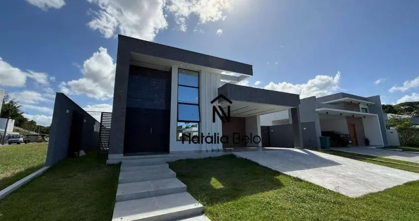 Casa Linear de Luxo no Viverde com Piscina e Energia Solar