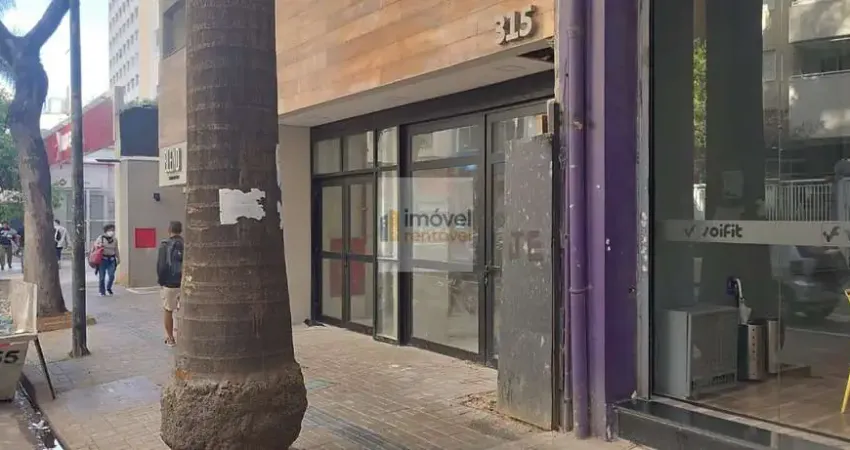 Loja fachada ativa com 177,28m² no térreo a 3m da estação santa cecilia