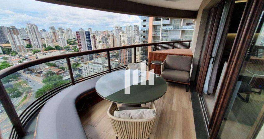 Apartamento com 1 dormitório para alugar, 50 m² por R$ 10.050,00/mês - Vila Olímpia - São Paulo/SP