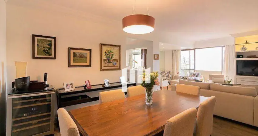 Apartamento com 3 dormitórios à venda, 170 m² por r$ 2.190.000,00 - moema - são paulo/sp