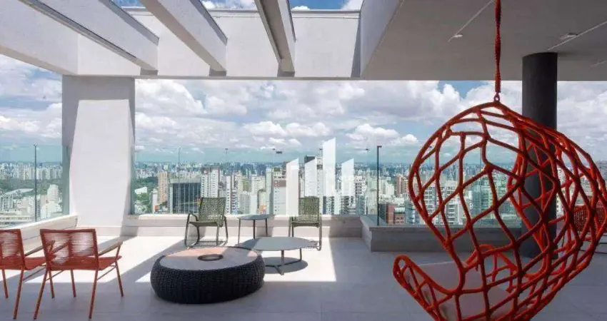 Studio mobiliado de 24,80 m² a venda com 1 quarto à venda por r$ 550.000 no paraíso !!!