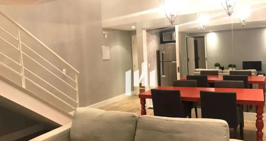 Apartamento duplex com 2 dormitórios, 100 m² - venda por r$ 2.000.000,00 ou aluguel por r$ 12.600,00/mês - brooklin - são paulo/sp