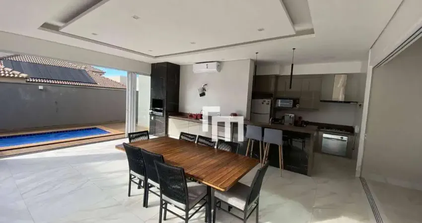 Excelente casa alto padrão de 274m² com 3 suítes no Residencial Damha VI