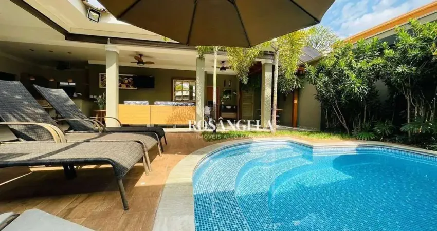 Sobrado com 5 dormitórios para alugar, 300 m² por r$ 12.000/mês - residencial eco village i - são josé do rio preto/sp