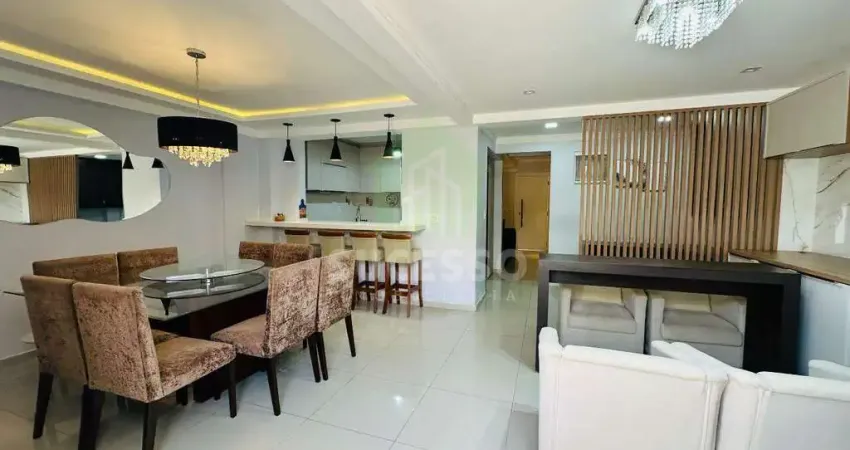 Sobrado 100% mobiliado em condomínio fechado no bairro cancelli