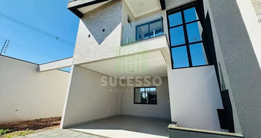 Sobrado com 03 suítes, churrasqueira e piscina no bairro universitário